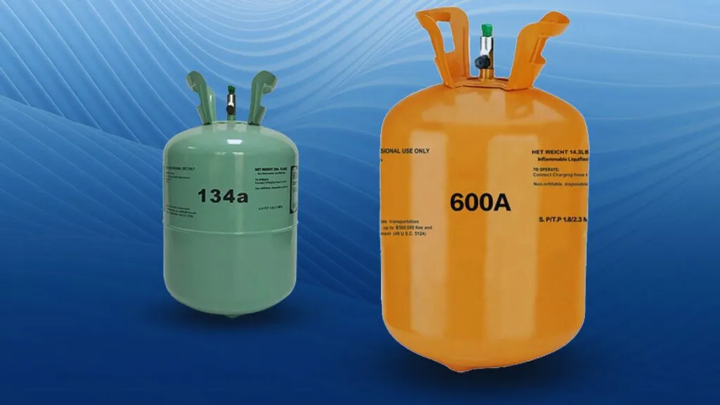 تفاوت گاز مبرد r600 با r134