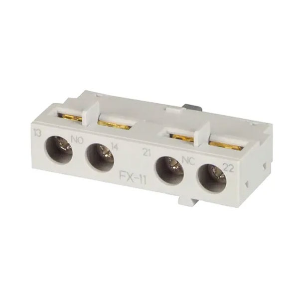 کنتاکت کمکی 1NO1NC نصب روی کلیدهای حرارتی LS مدل MMS 0.63:100 FX 11